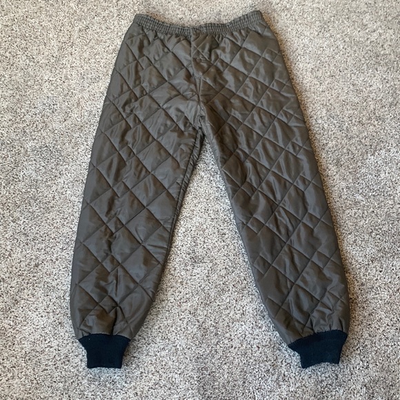 Sears Pants Vintage Quilted Mens Thermal Pants Sears Brand Size